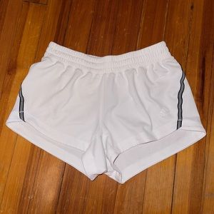 Adidas white workout short